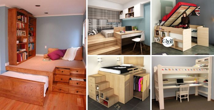 Space saving beds bed bedrooms bedroom small ideas rooms pull down room design designrulz door twin amazing furniture murphy wallbed Space saving bedroom furniture for tiny homes