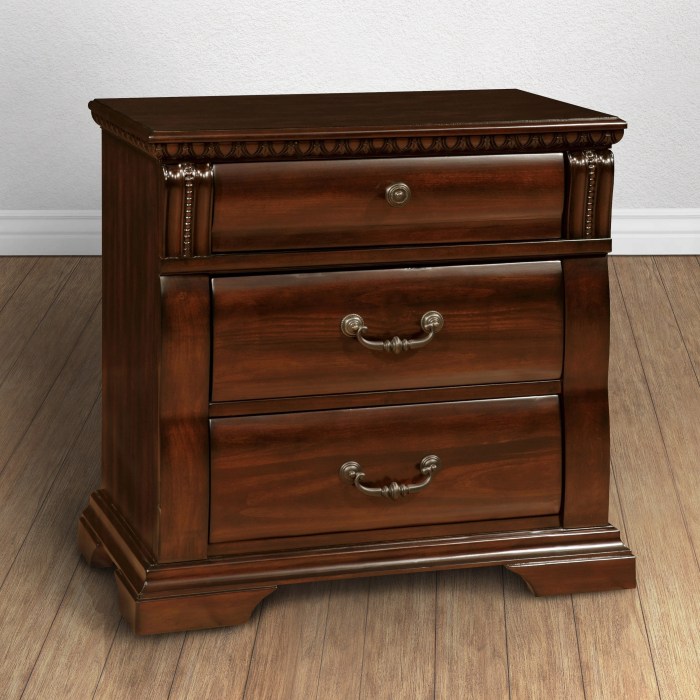 Bedroom furniture with matching nightstands